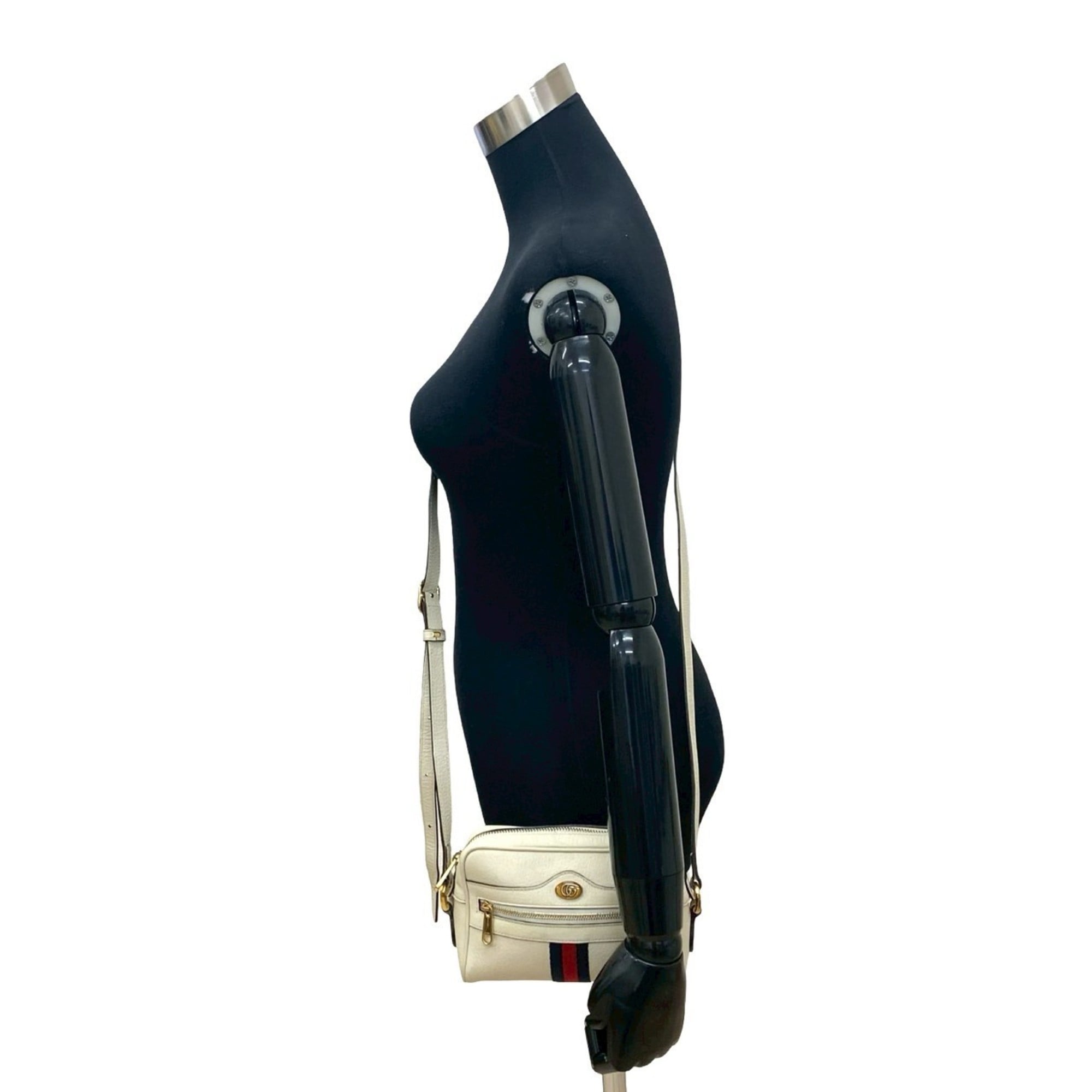 Ophidia Shoulder Bag Leather Mini