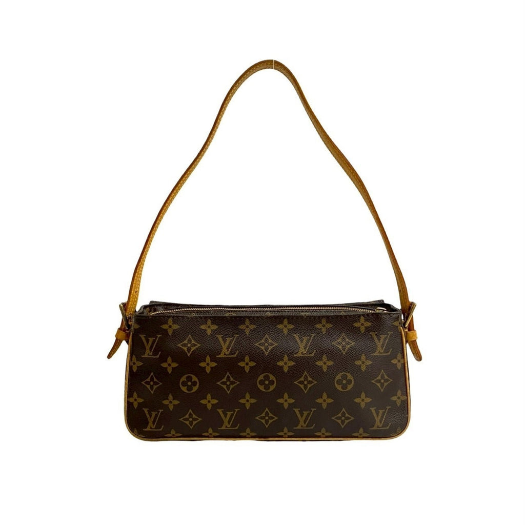 Louis Vuitton Brown Leather Shoulder Bag (Pre-Owned)