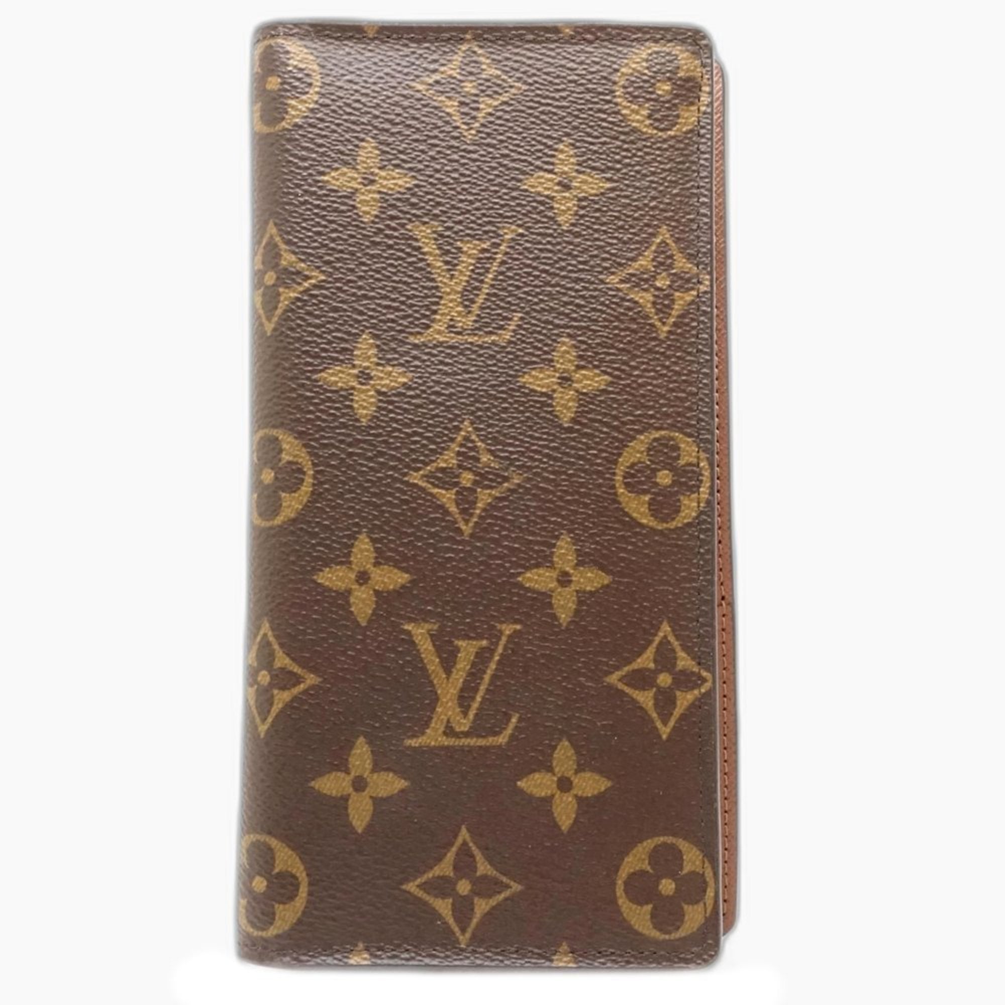 Louis Vuitton Brown Monogram Monogram Long Wallet (Bi-Fold) (Pre-Owned)