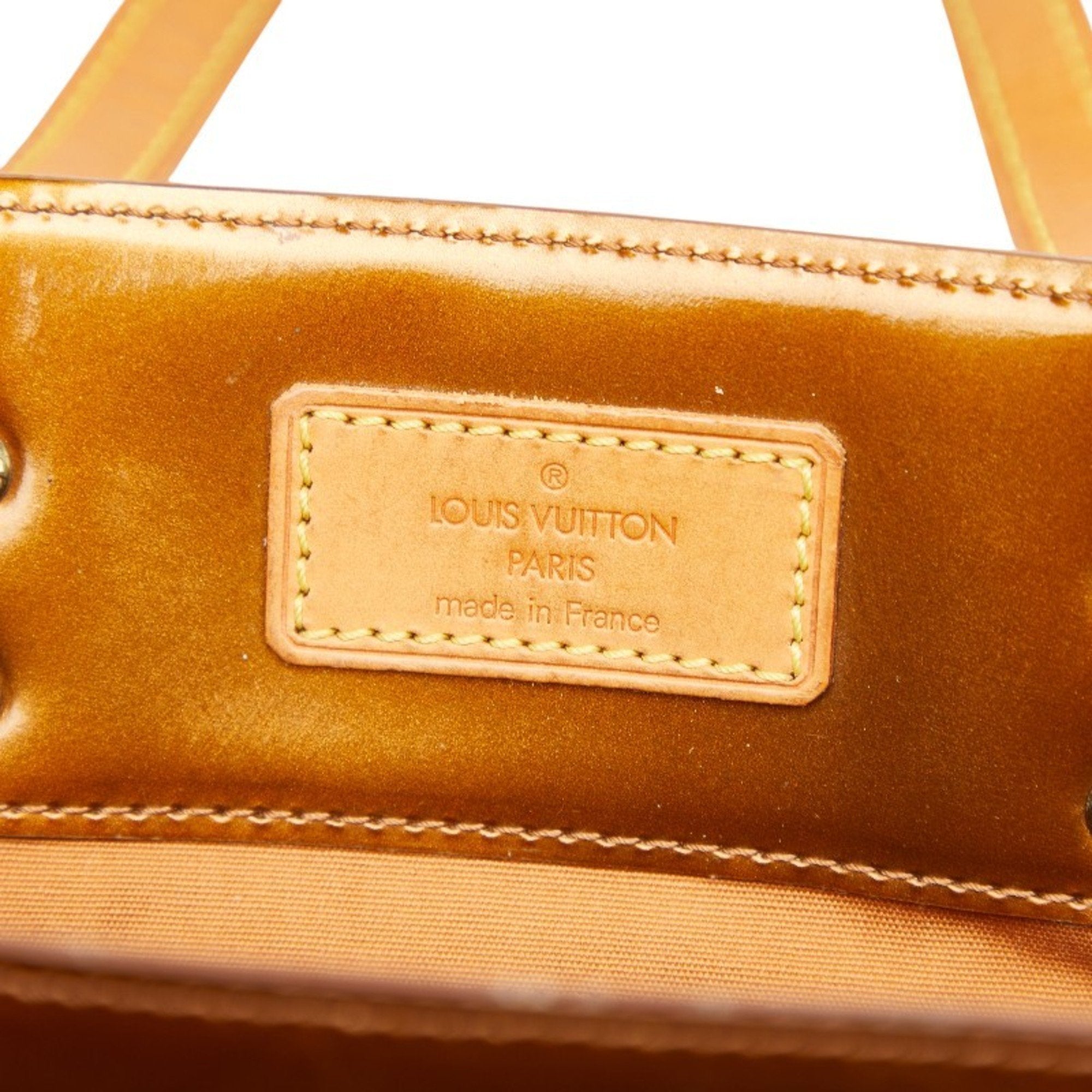 Louis Vuitton Bronze Brown Monogram Patent Leather Tote Bag (Pre-Owned)
