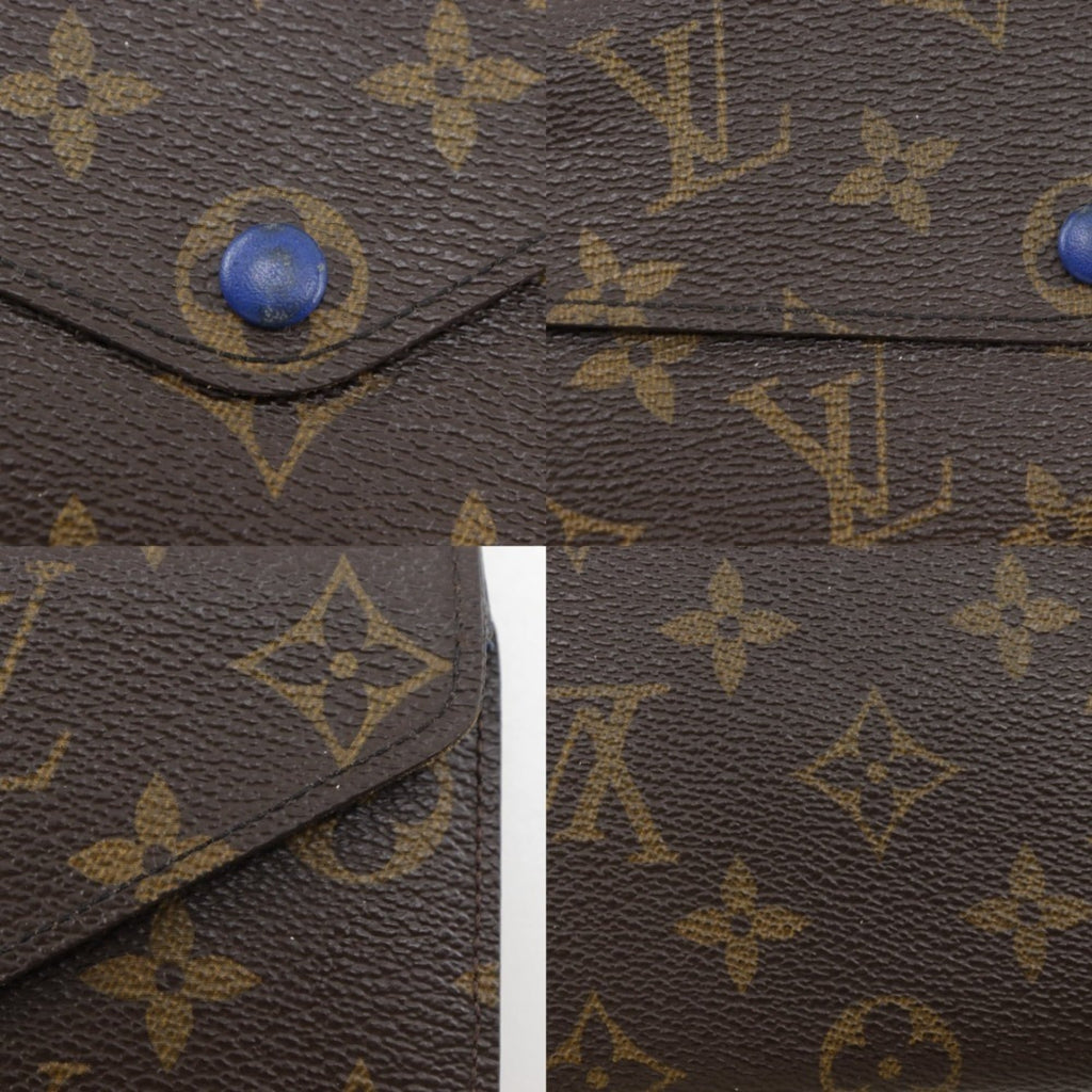 Louis Vuitton Monogram Brown Monogram Long Wallet (Bi-Fold) (Pre-Owned)