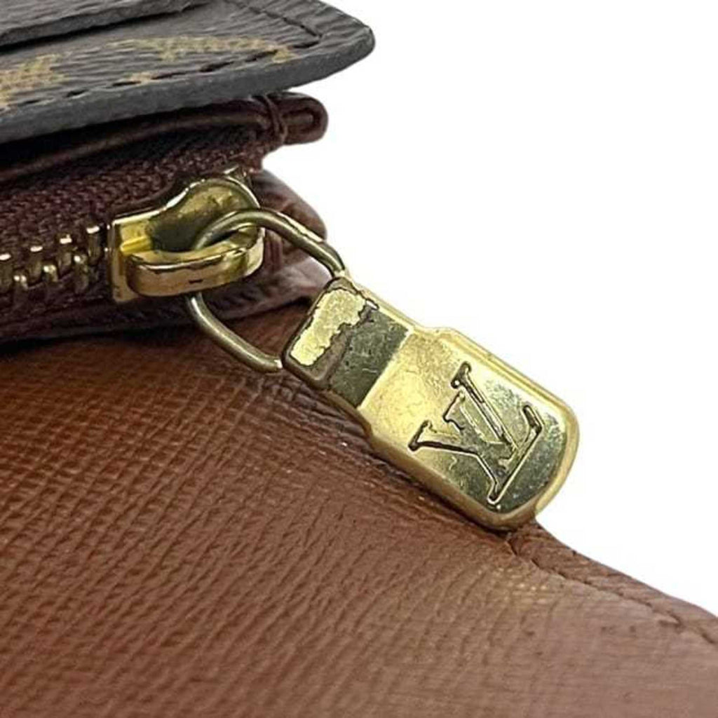 Louis Vuitton Monogram Brown Monogram Long Wallet (Bi-Fold) (Pre-Owned)