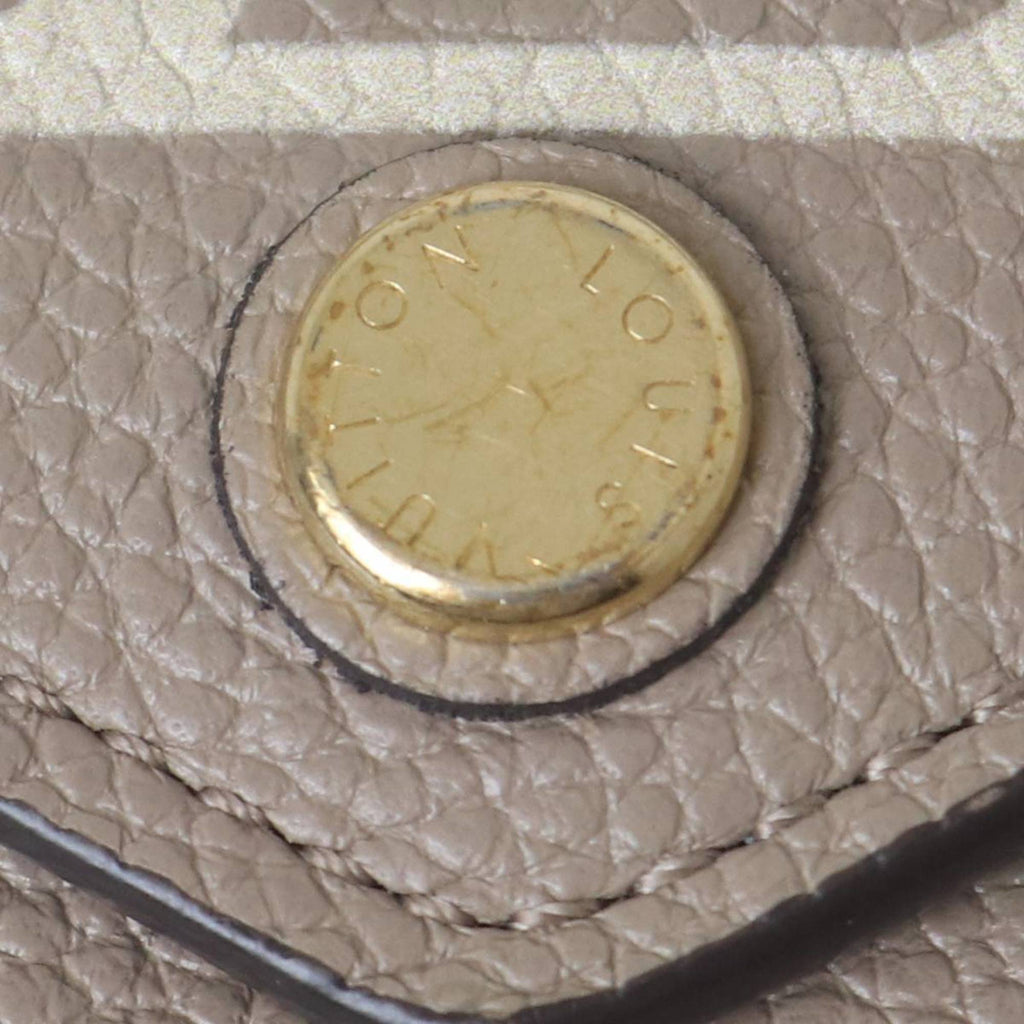 Louis Vuitton Monogram Empreinte Tourterelle Monogram Empreinte Wallet (Bi-Fold) (Pre-Owned)