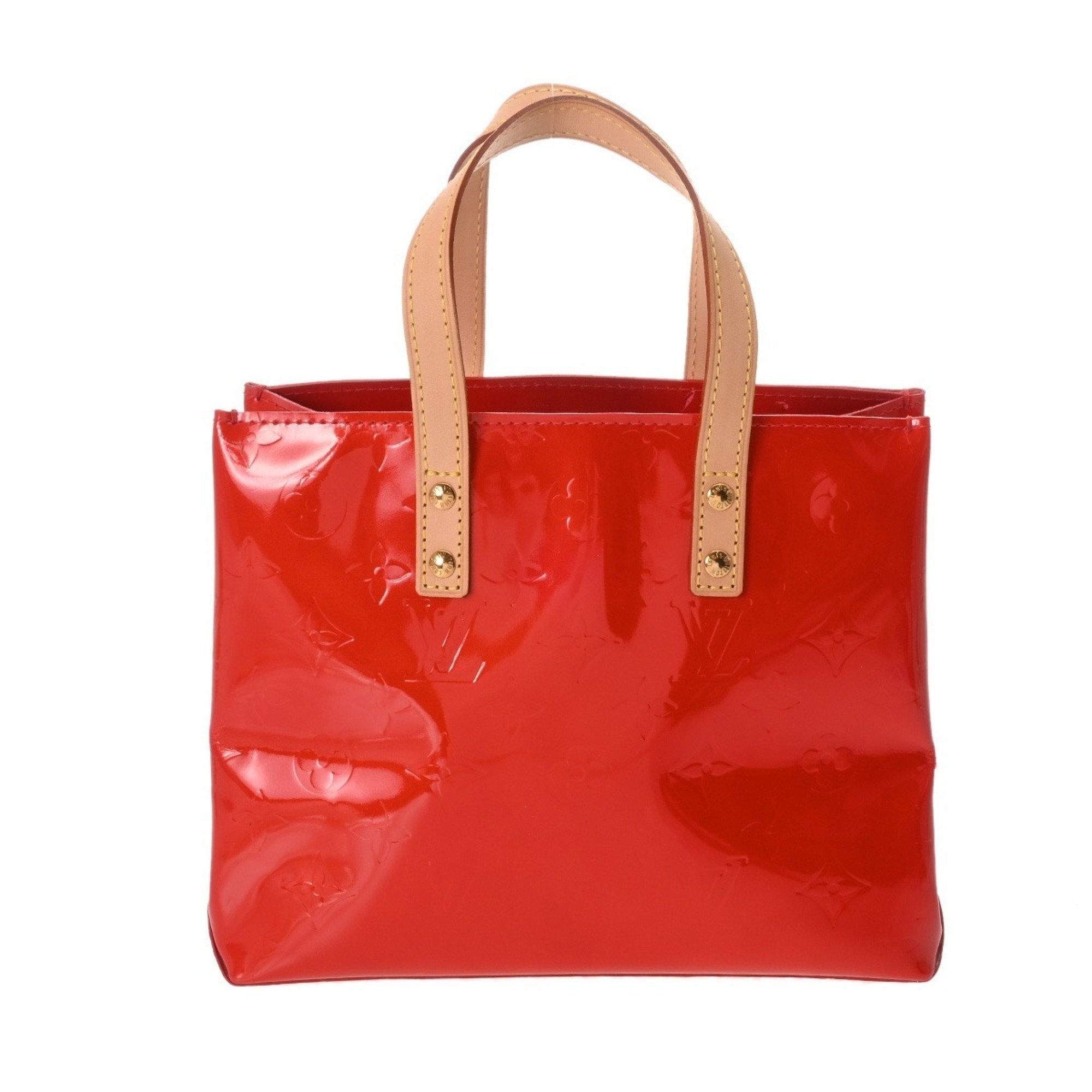 Louis Vuitton Rouge Monogram Vernis Handbag (Pre-Owned)
