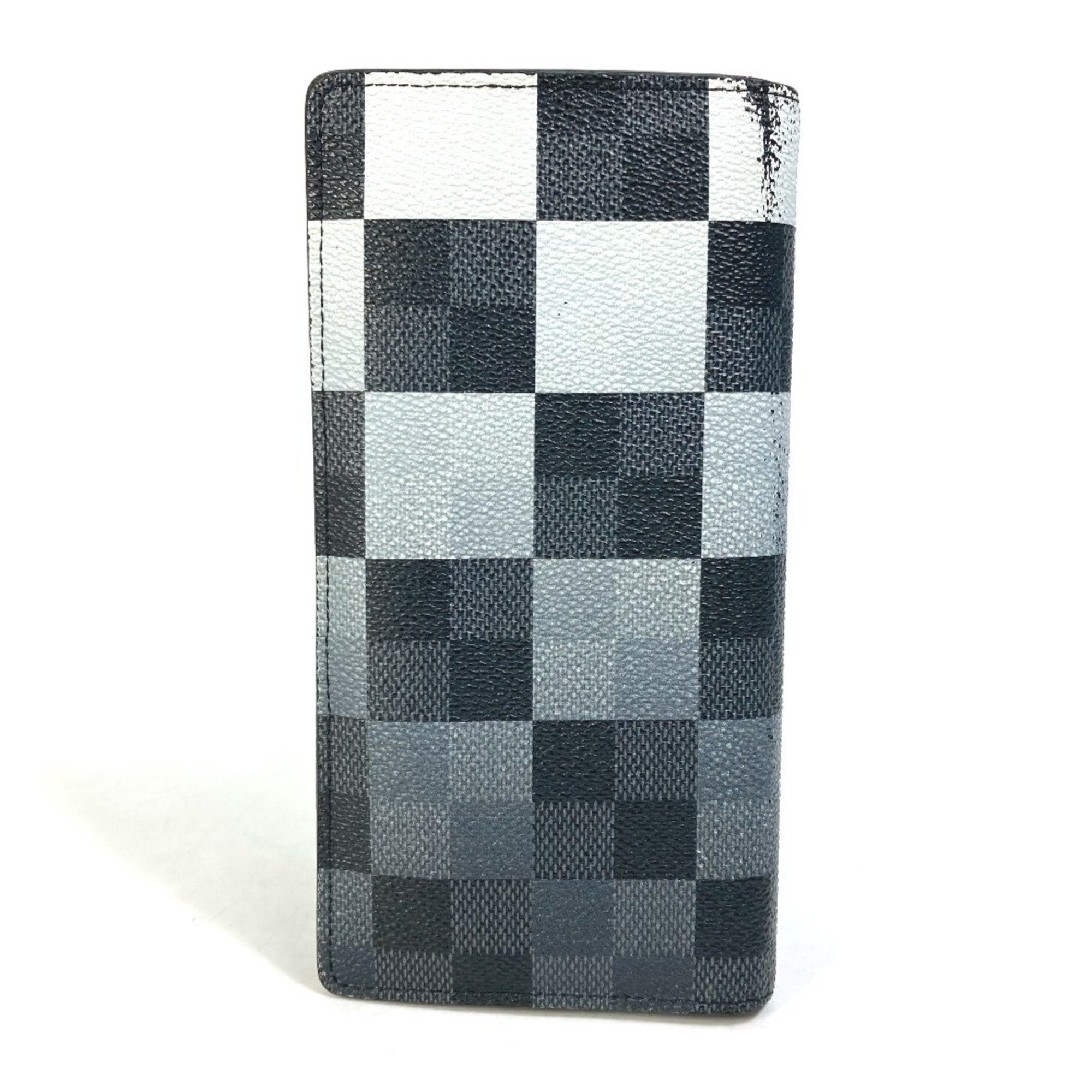 Louis Vuitton Damier Graphite Black Damier Canvas Long Wallet (Bi-Fold) (Pre-Owned)