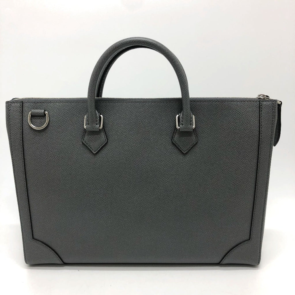 Louis Vuitton Taiga Gray Taiga Leather Briefcase (Pre-Owned)