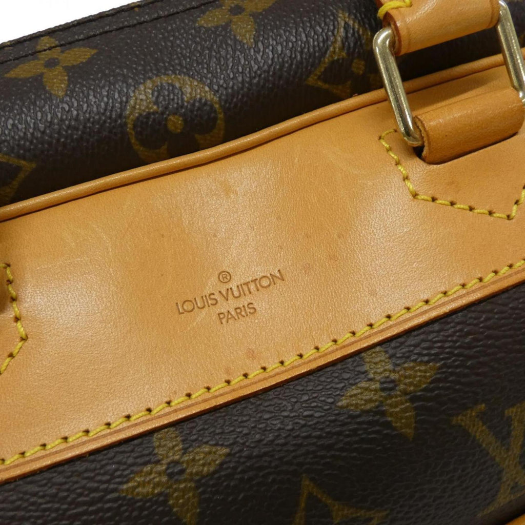 Louis Vuitton Marron Coated Canvas Handbag (Pre-Owned)