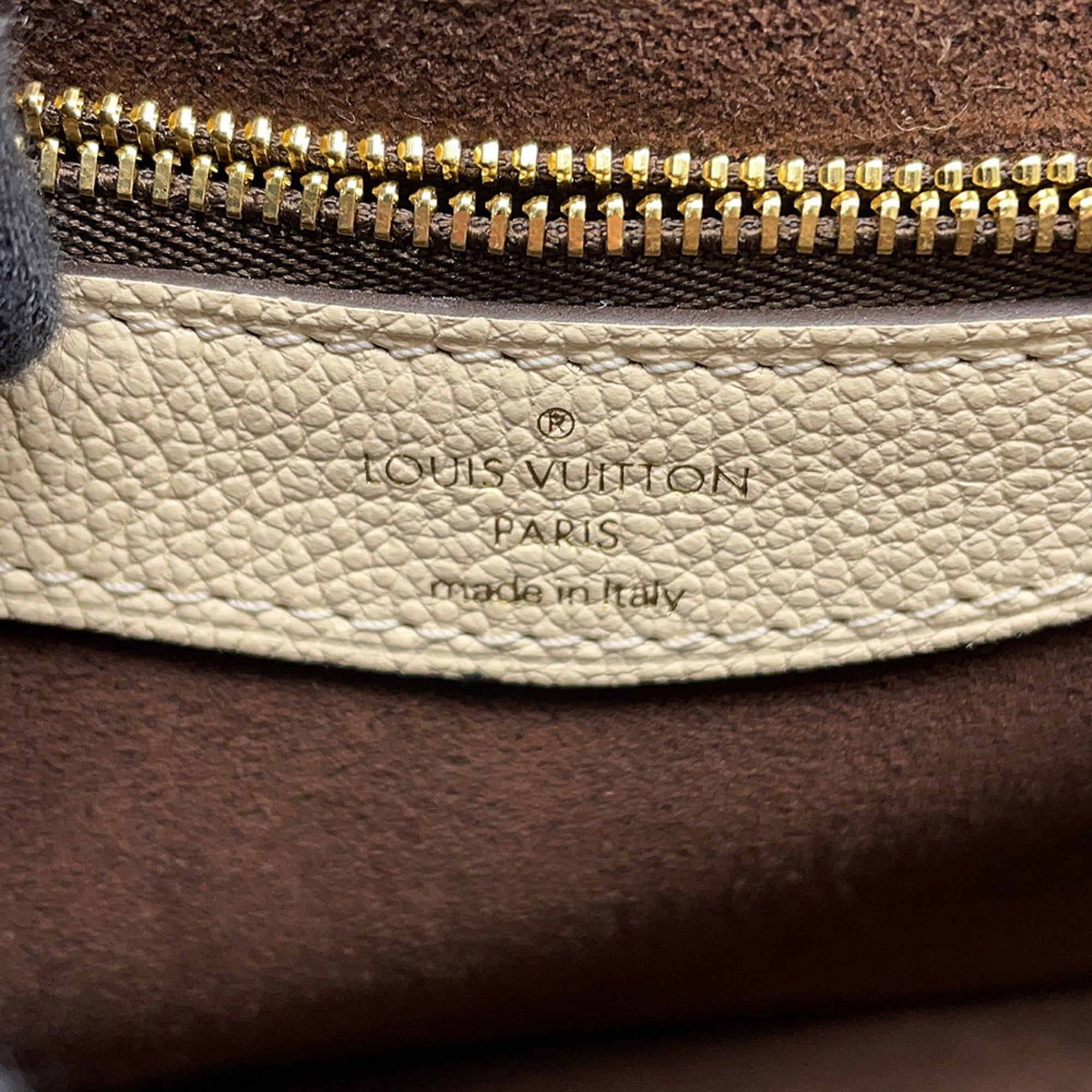 Louis Vuitton Gold Monogram Empreinte Shoulder Bag (Pre-Owned)