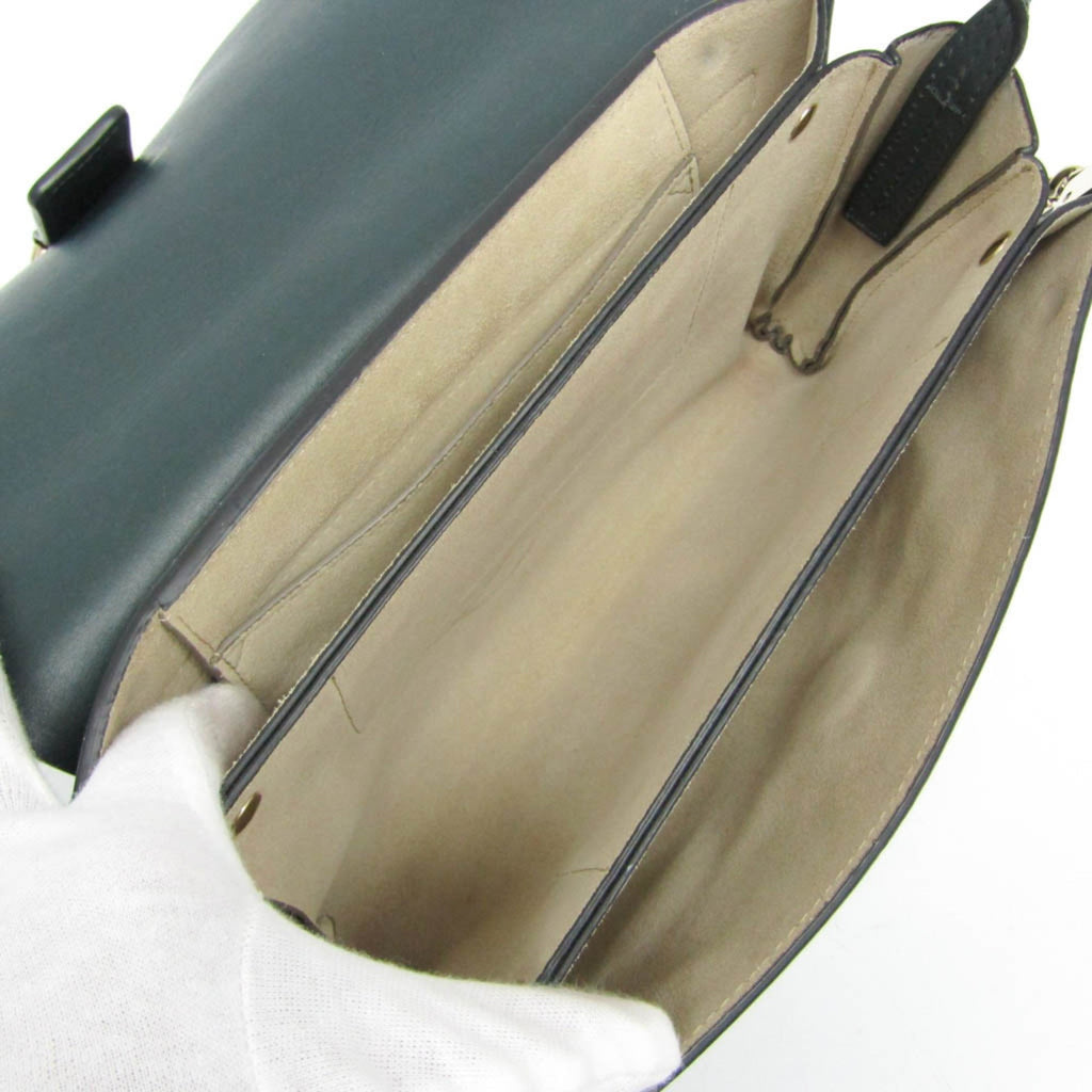 Faye Shoulder Bag Leather and Suede Small