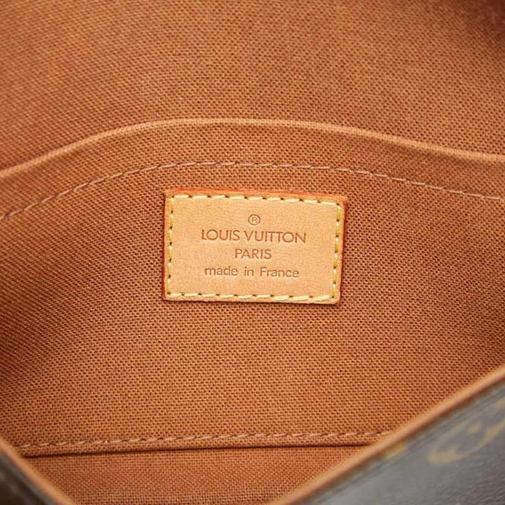 Louis Vuitton Brown Pvc Leather Fanny Pack Pochette (Pre-Owned)