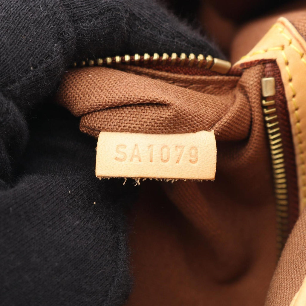 Louis Vuitton Brown Monogram Coated Canvas Shoulder Bag (Pre-Owned)