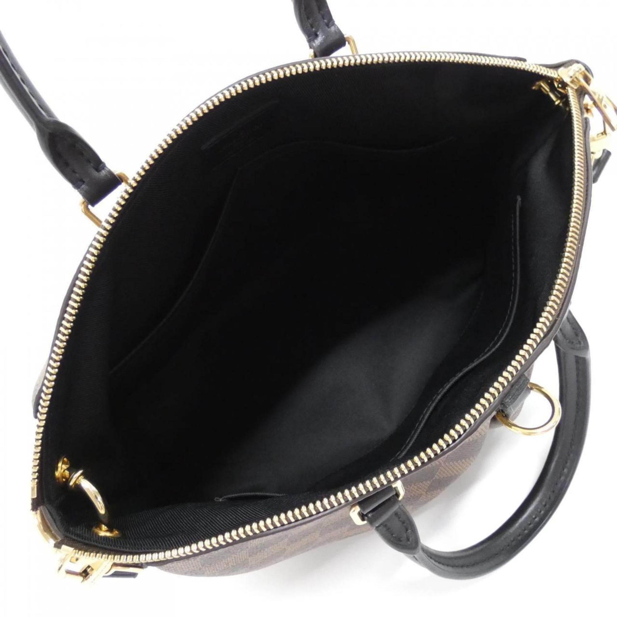 Louis Vuitton Ebene Coated Canvas Handbag (Pre-Owned)