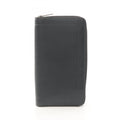 Louis Vuitton Black Leather Long Wallet (Bi-Fold) (Pre-Owned)