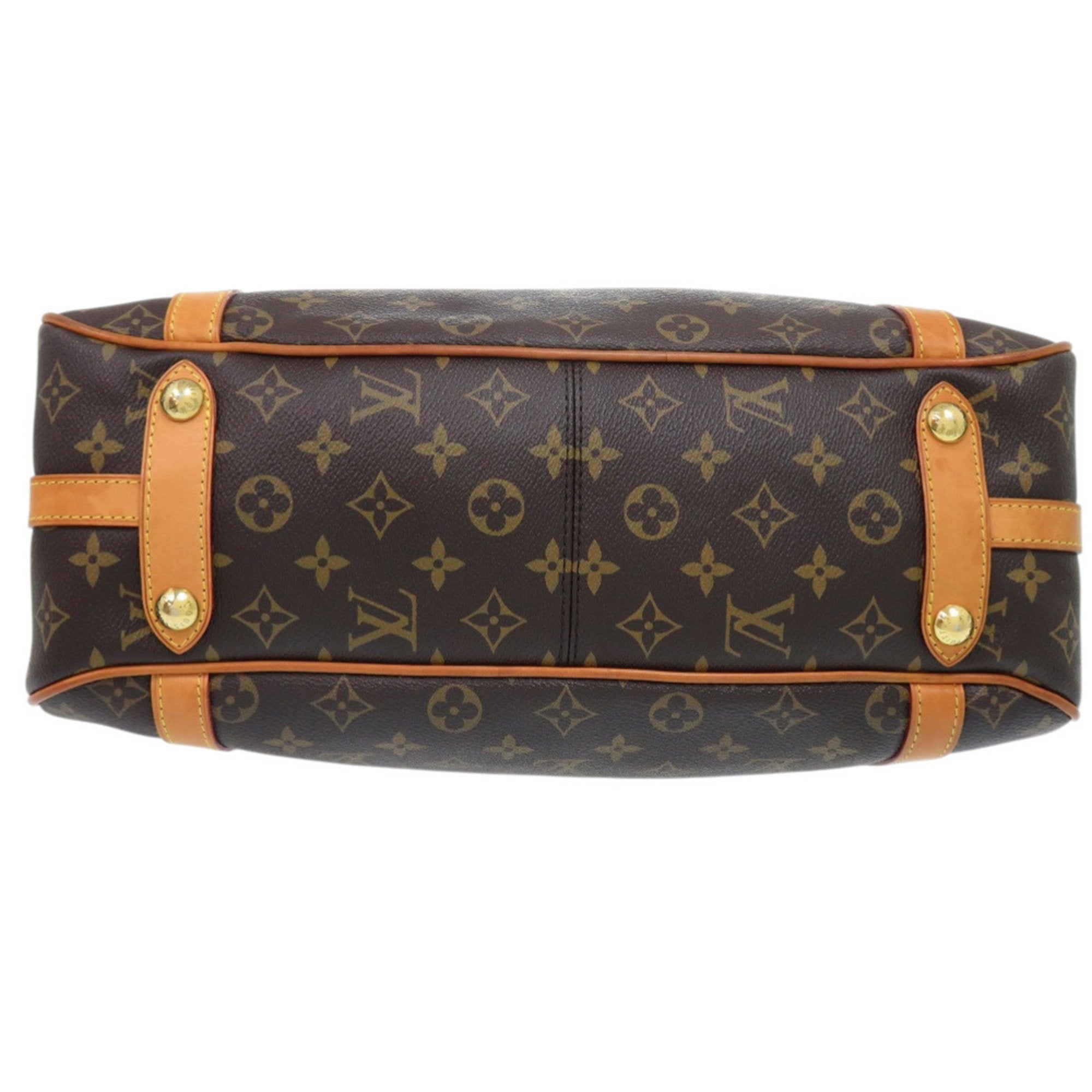 Louis Vuitton Brown Camel Monogram Monogram Tote Bag (Pre-Owned)