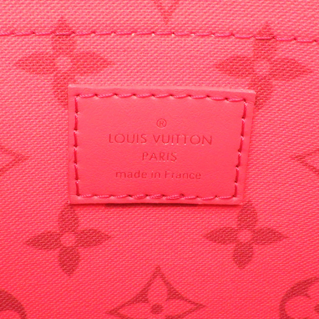 Louis Vuitton Monogram Green Monogram Clutch Bag (Pre-Owned)