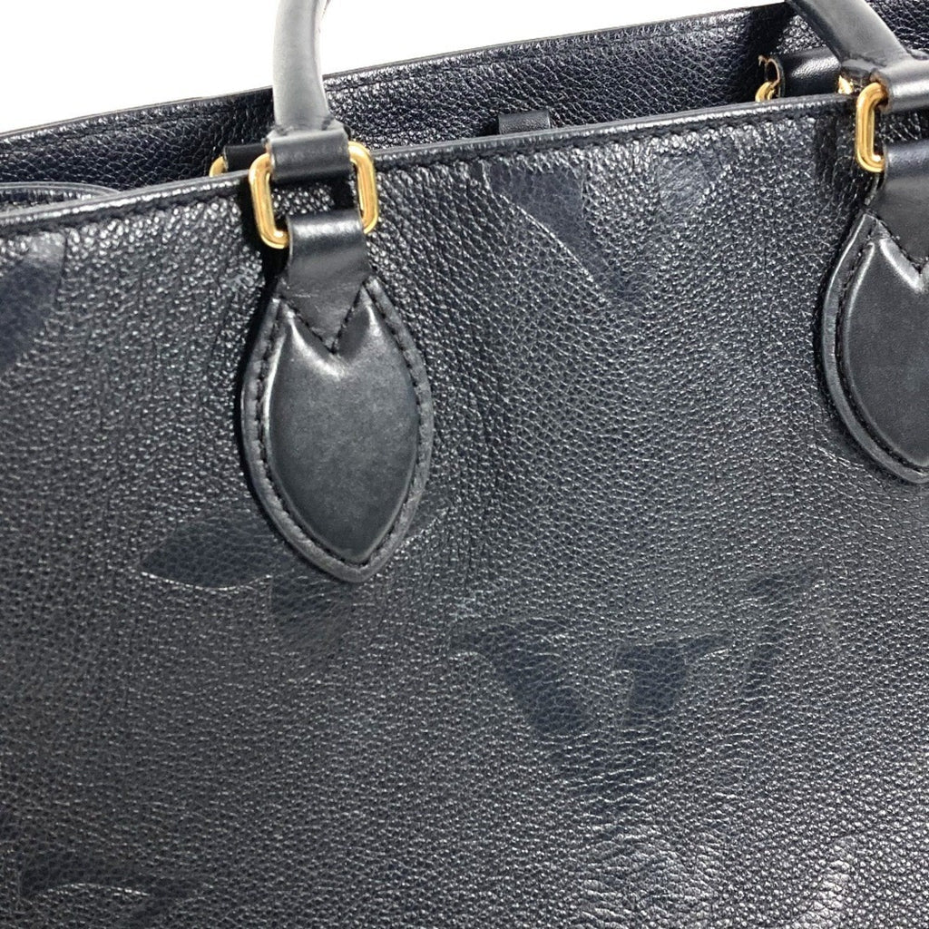 Louis Vuitton Black Monogram Noir Monogram Empreinte Handbag Shoulder Bag Tote Bag (Pre-Owned)