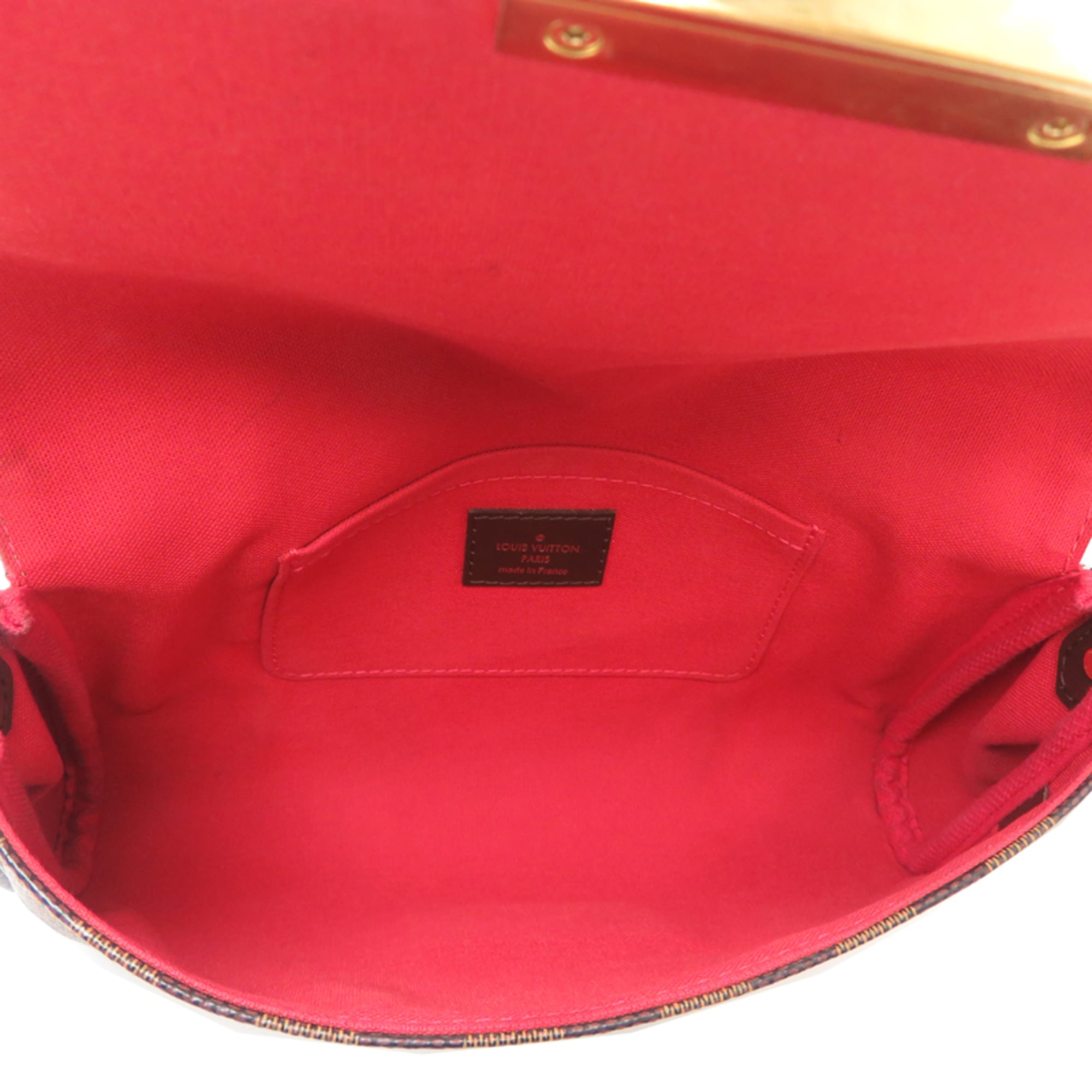 Louis Vuitton Brown Damier Canvas Handbag (Pre-Owned)