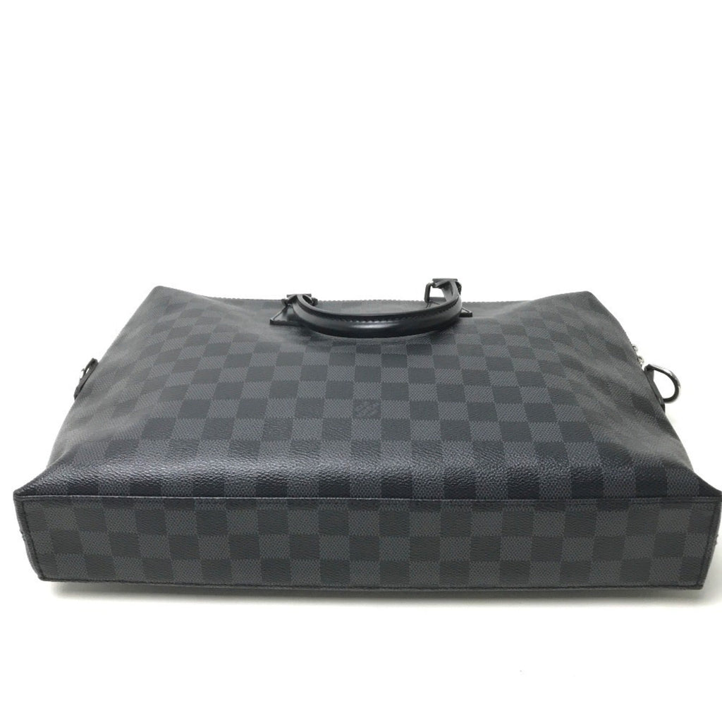 Louis Vuitton Damier Graphite Black Damier Graphite Briefcase (Pre-Owned)