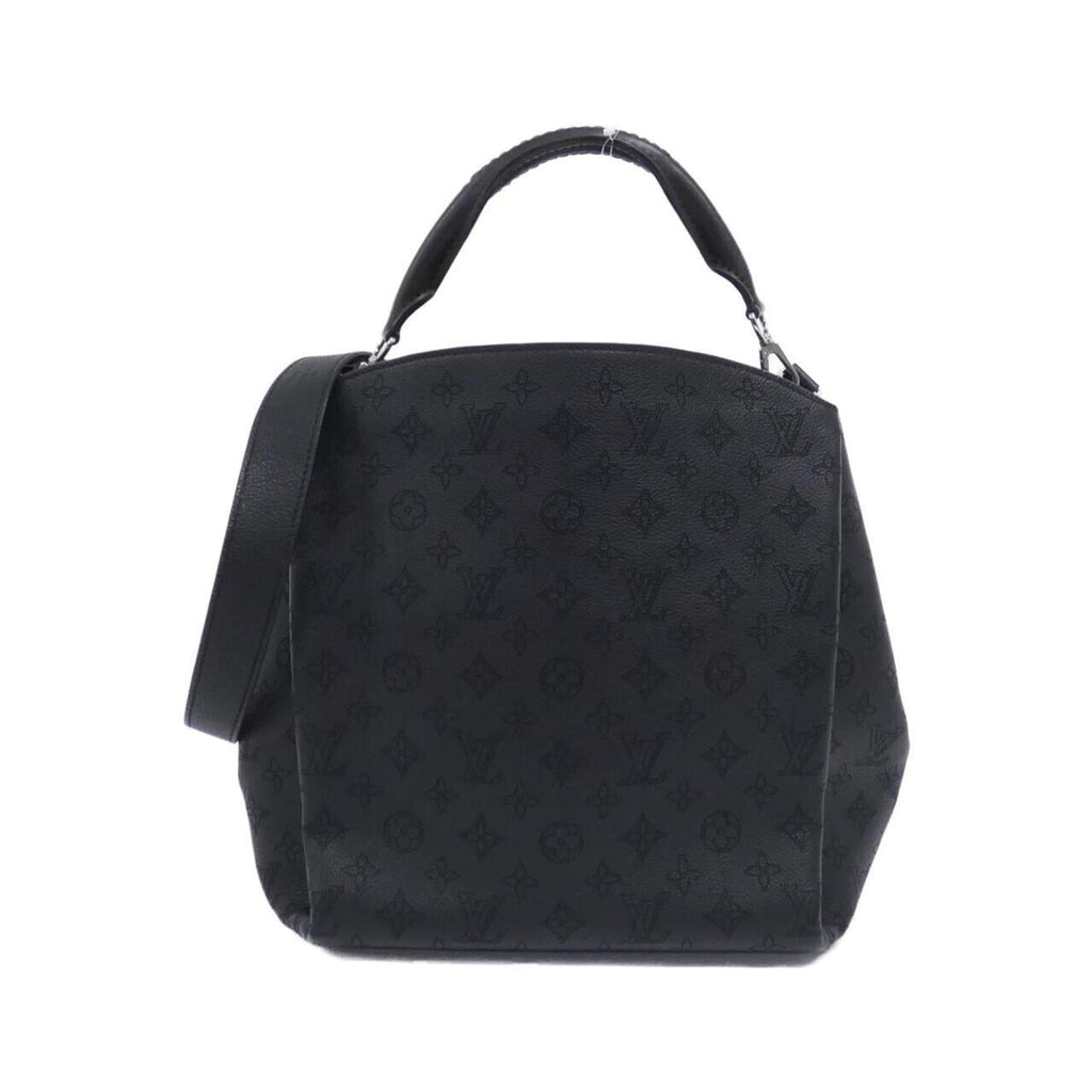 Louis Vuitton Black Leather Shoulder Bag (Pre-Owned)
