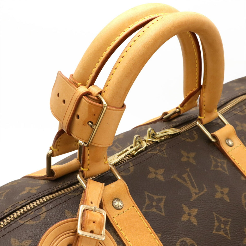 Louis Vuitton Brown Monogram Canvas Boston Bag Shoulder Bag (Pre-Owned)
