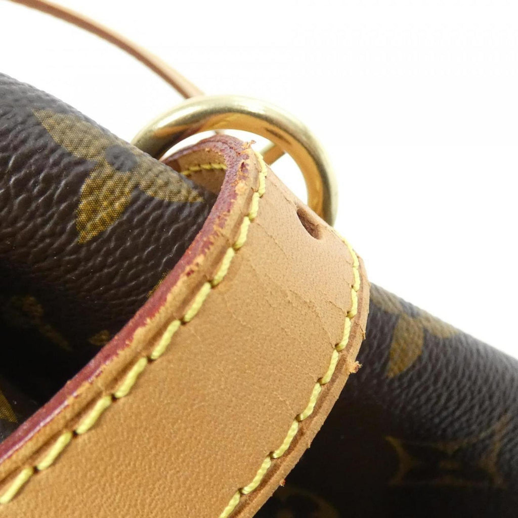 Louis Vuitton Marron Coated Canvas Shoulder Bag (Pre-Owned)