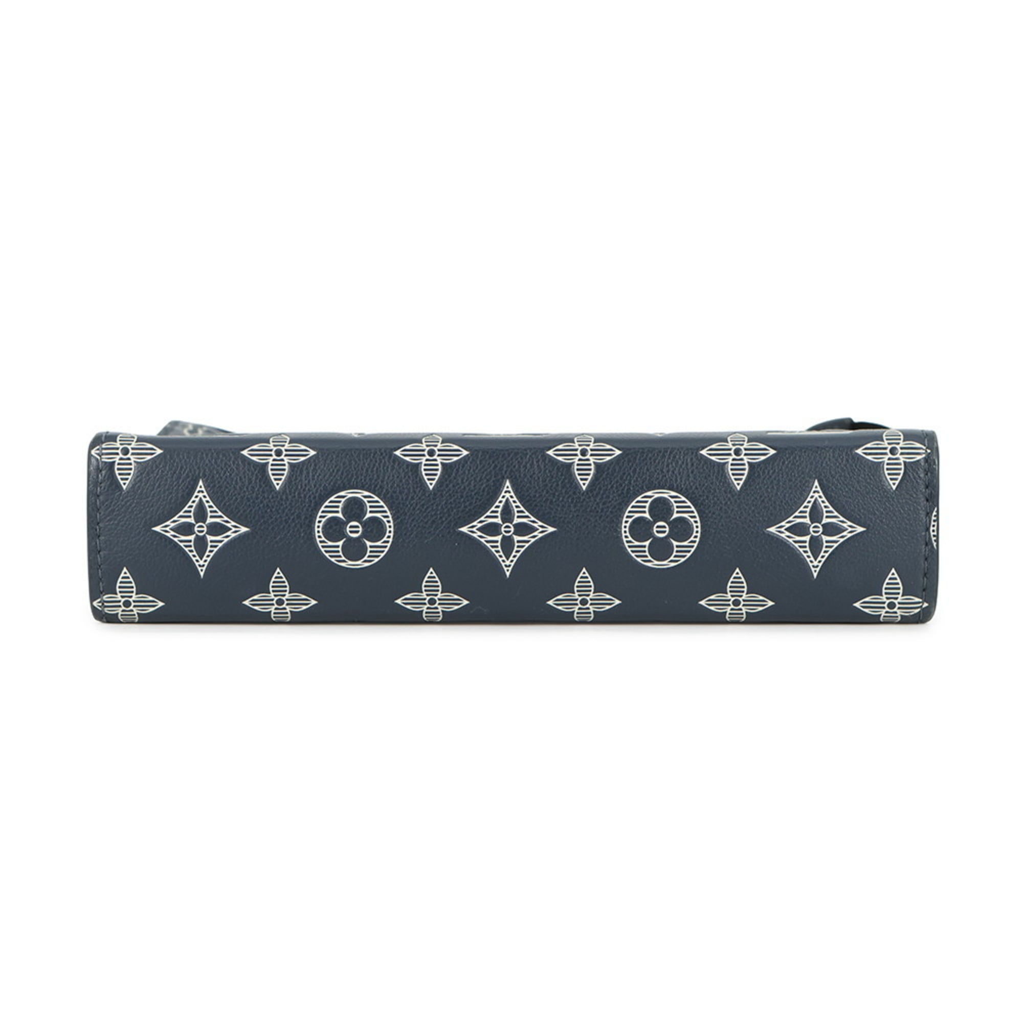 Louis Vuitton Monogram Shadow Navy Monogram Shadow Shoulder Bag (Pre-Owned)