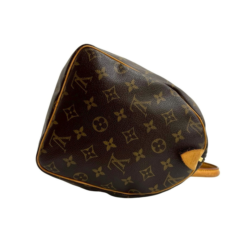 Louis Vuitton Brown Leather Pvc Boston Bag Handbag (Pre-Owned)