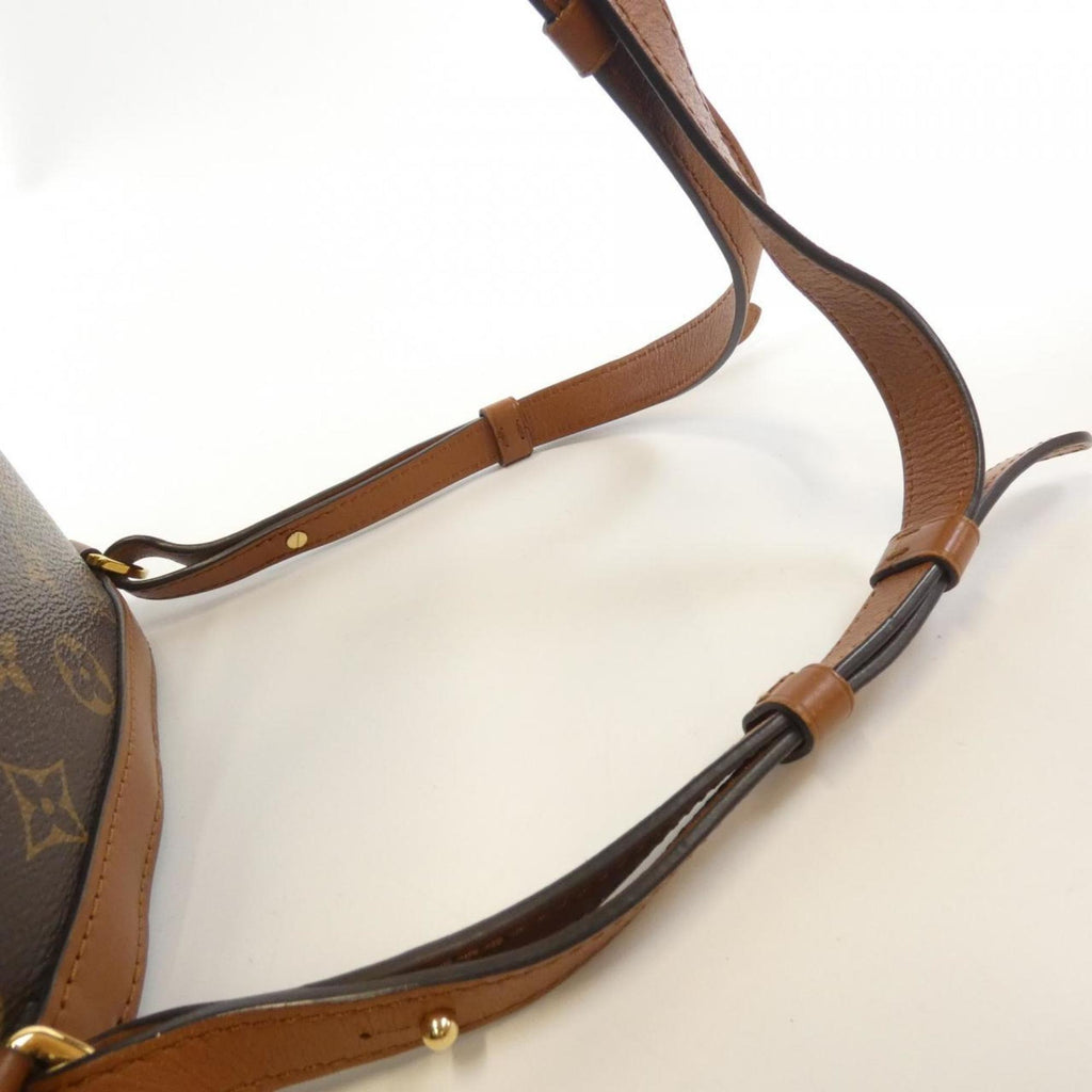 Louis Vuitton Brown Coated Canvas Backpack (Pre-Owned)
