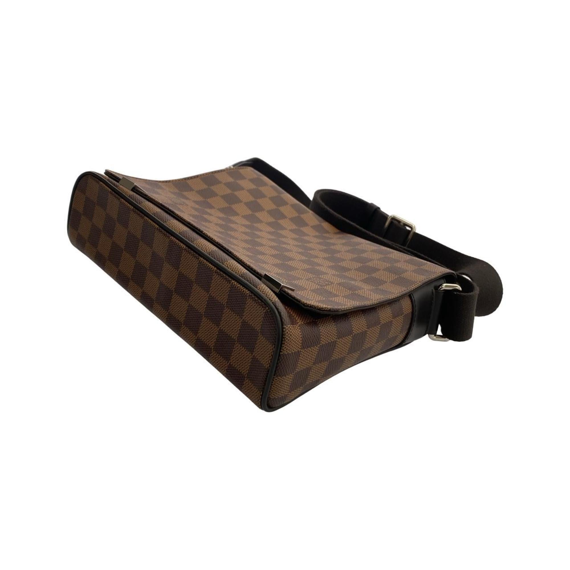 Louis Vuitton Ebene Coated Canvas Shoulder Bag (Pre-Owned)