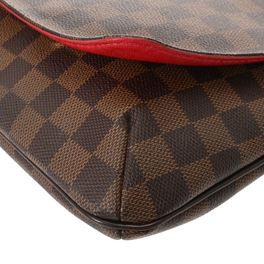 Louis Vuitton Damier Brown Damier Canvas Damier Canvas Shoulder Bag (Pre-Owned)