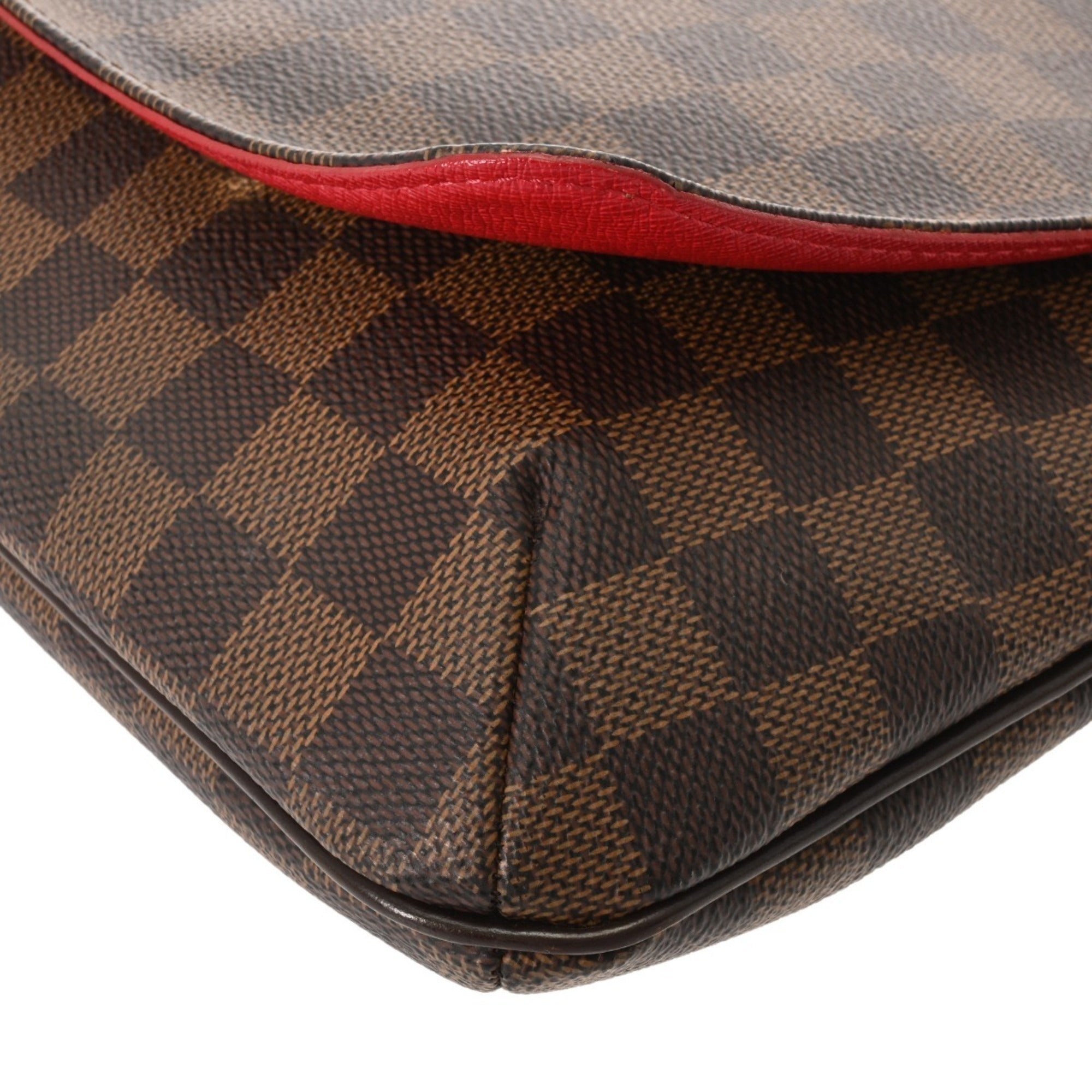 Louis Vuitton Damier Brown Damier Canvas Damier Canvas Shoulder Bag (Pre-Owned)