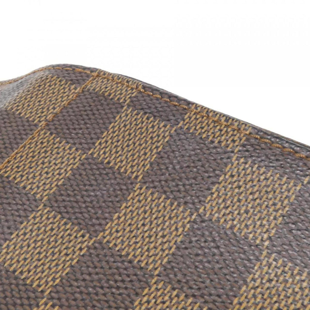 Louis Vuitton Damier Canvas Ebene Damier Canvas Shoulder Bag (Pre-Owned)