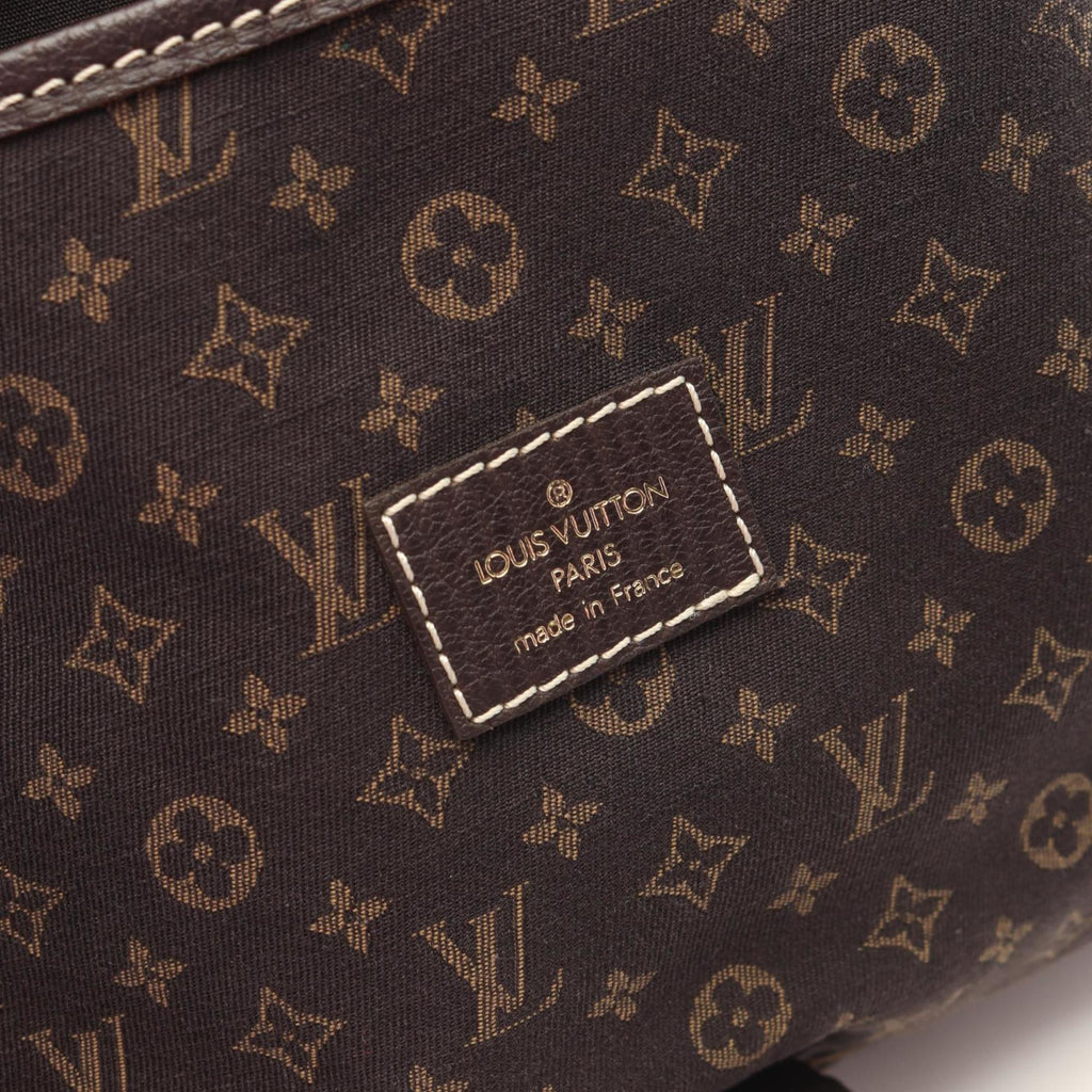 Louis Vuitton Brown Ebene Monogram Mini Lin Shoulder Bag (Pre-Owned)