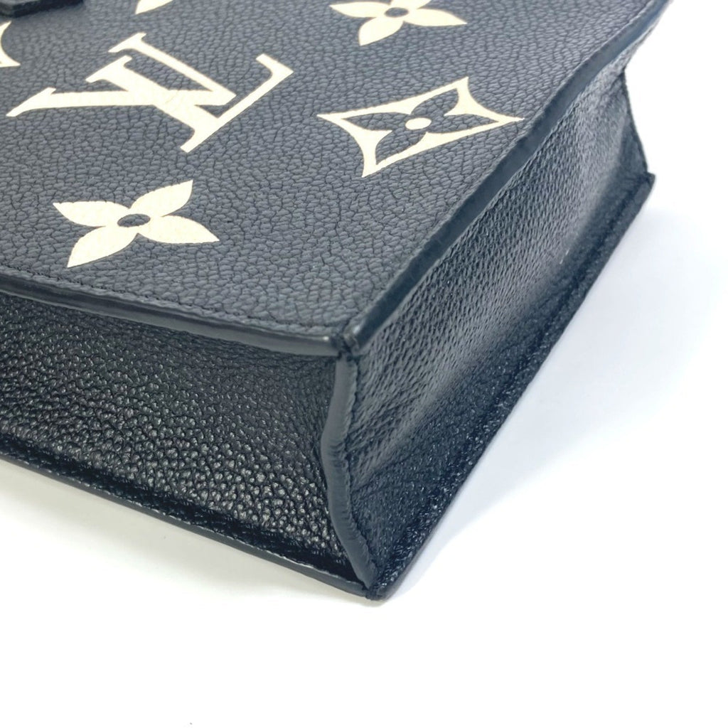 Louis Vuitton Black Monogram Empreinte Handbag Shoulder Bag (Pre-Owned)