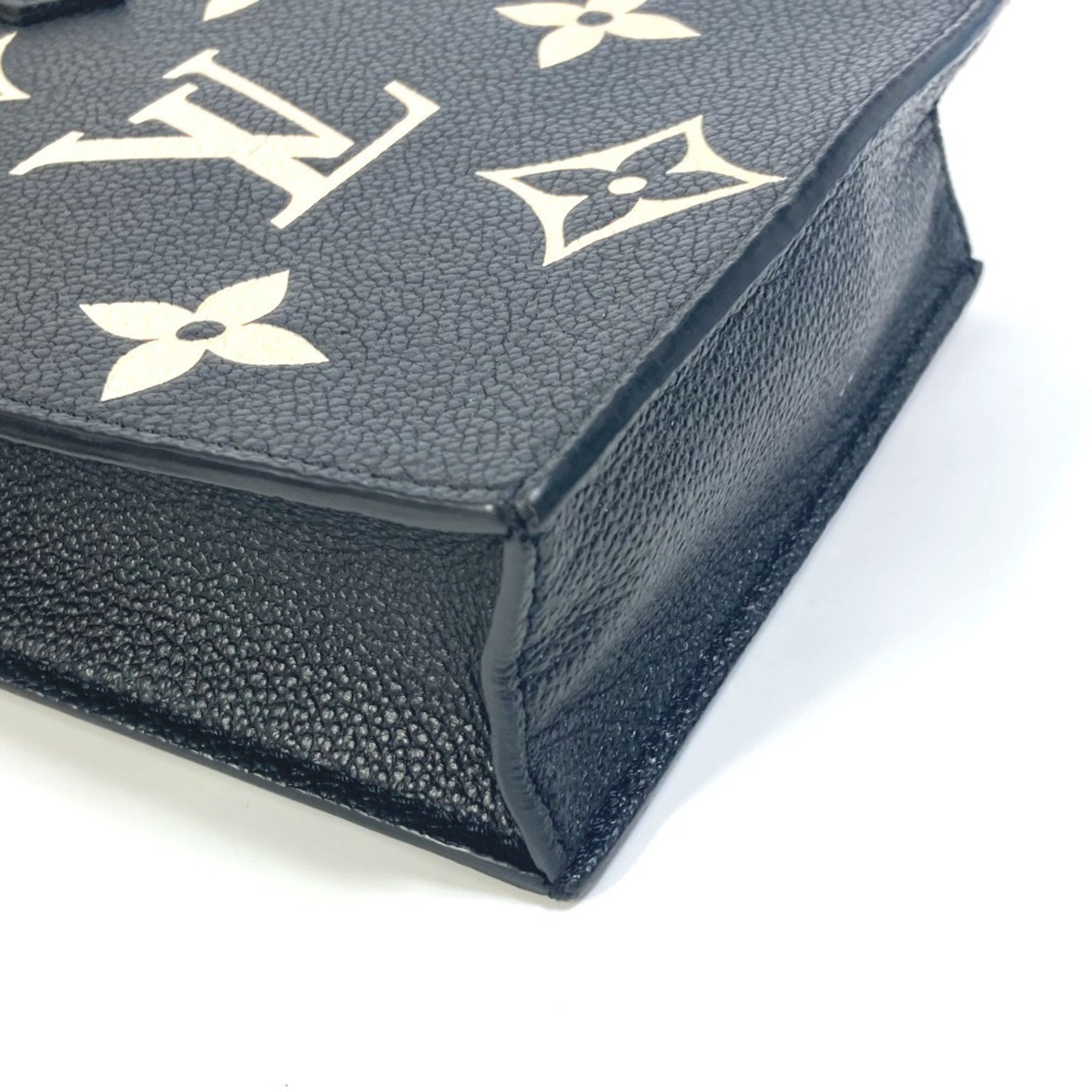 Louis Vuitton Black Monogram Empreinte Handbag Shoulder Bag (Pre-Owned)