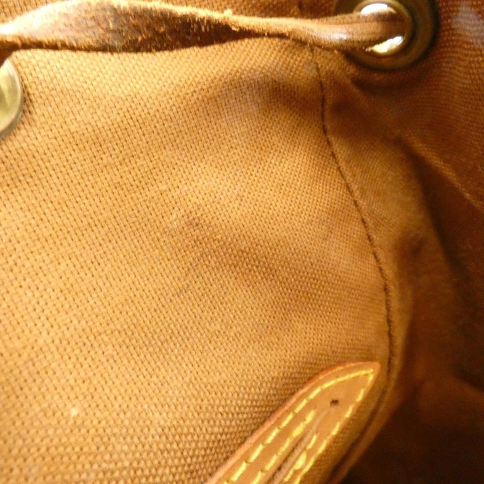Louis Vuitton Marron Coated Canvas Backpack (Pre-Owned)
