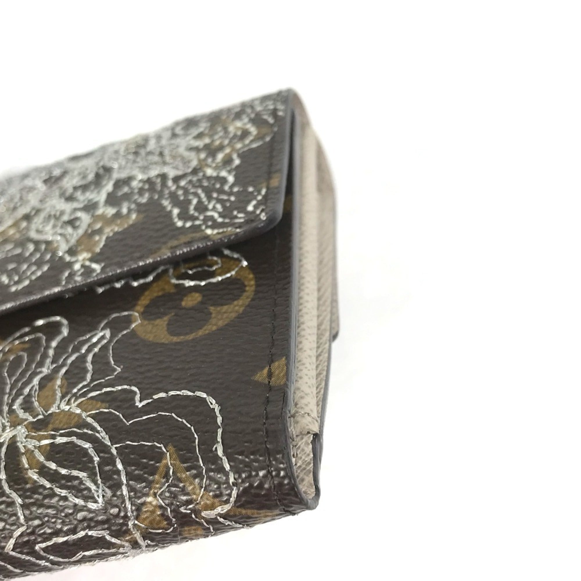 Louis Vuitton Monogram Brown Monogram Monogram Bill Wallet (Tri-Fold) (Pre-Owned)