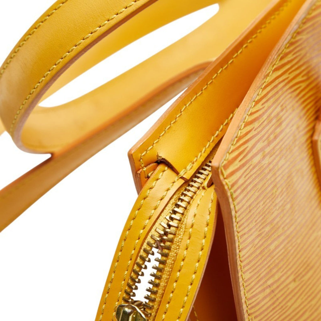 Louis Vuitton Yellow Leather Shoulder Bag (Pre-Owned)