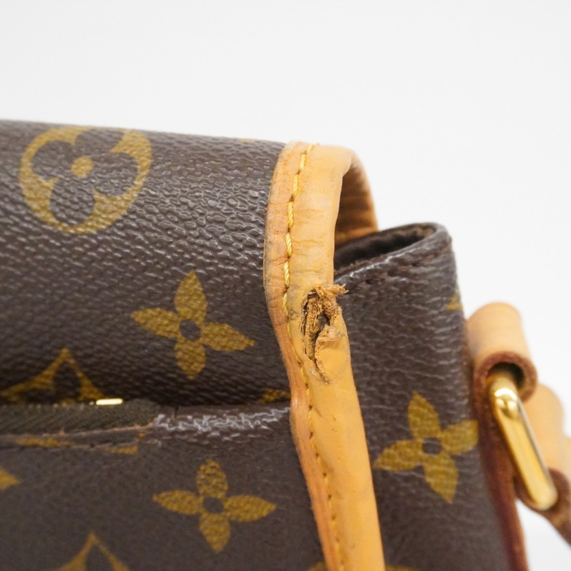 Menilmontant Handbag Monogram Canvas MM