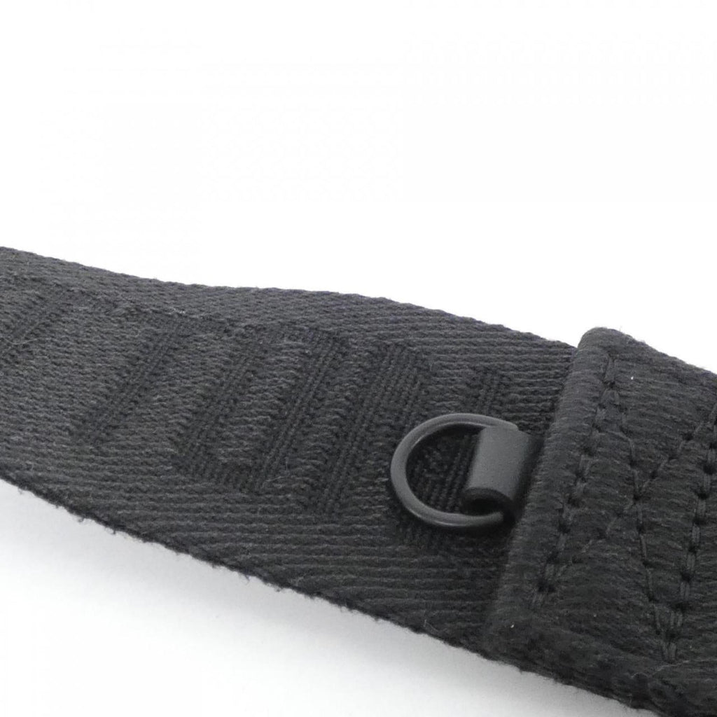 Louis Vuitton Black Coated Canvas Shoulder Bag (Pre-Owned)