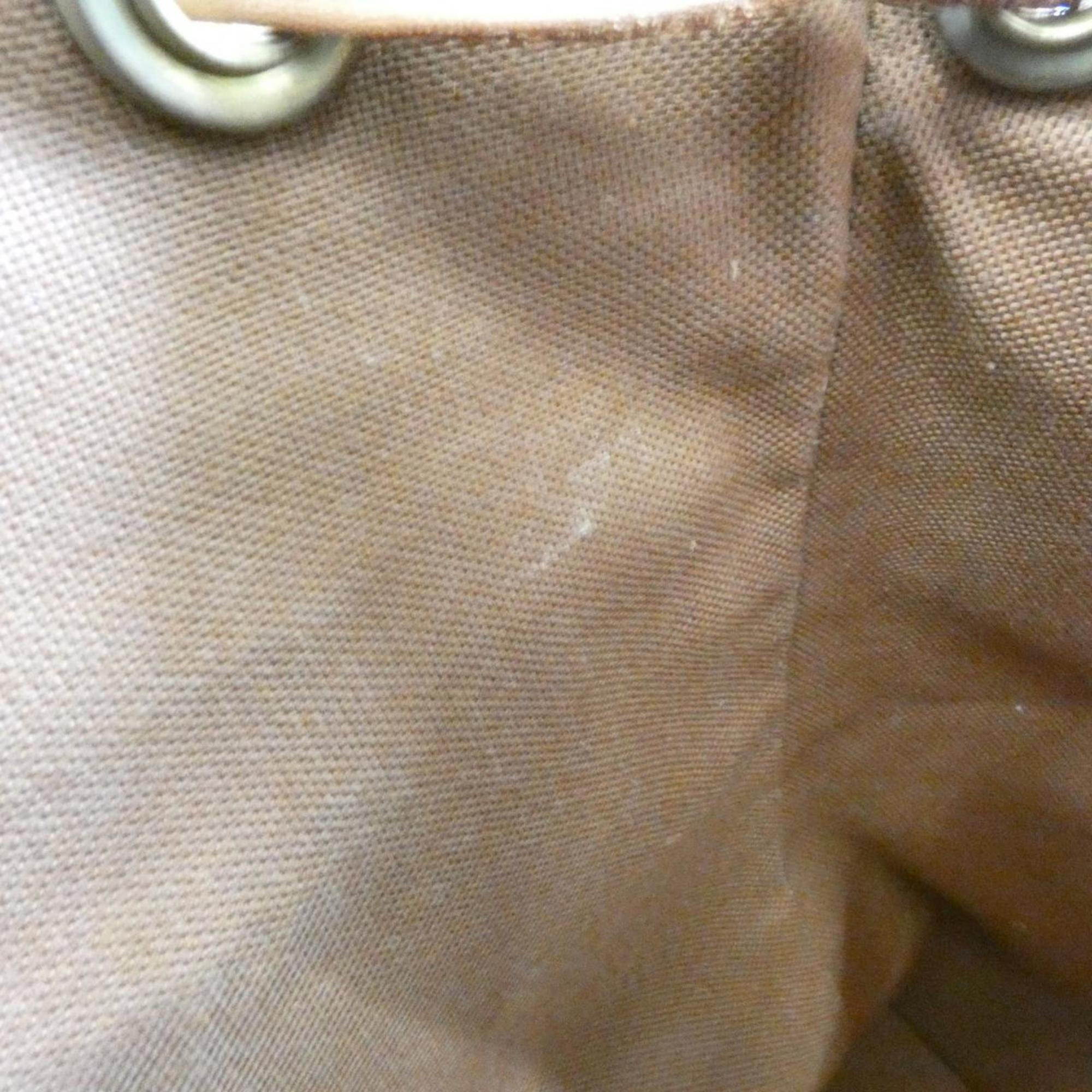 Louis Vuitton Monogram Mini Marron Coated Canvas Backpack (Pre-Owned)