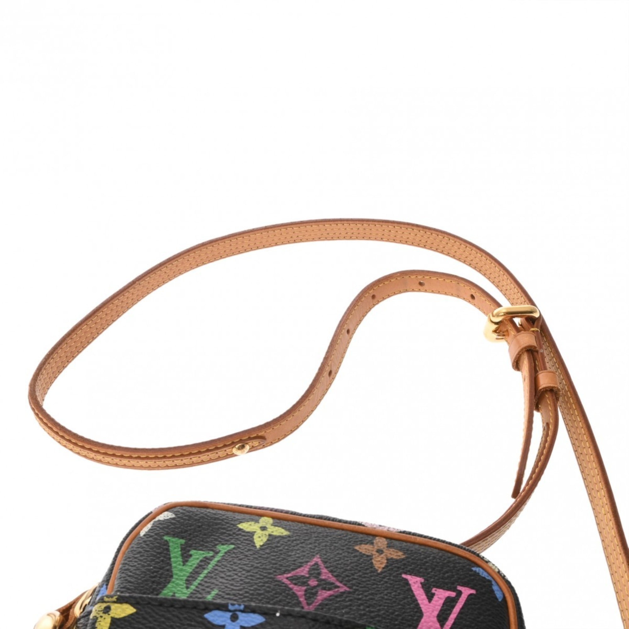 Louis Vuitton Multi-Color Noir Monogram Multicolore Shoulder Bag (Pre-Owned)