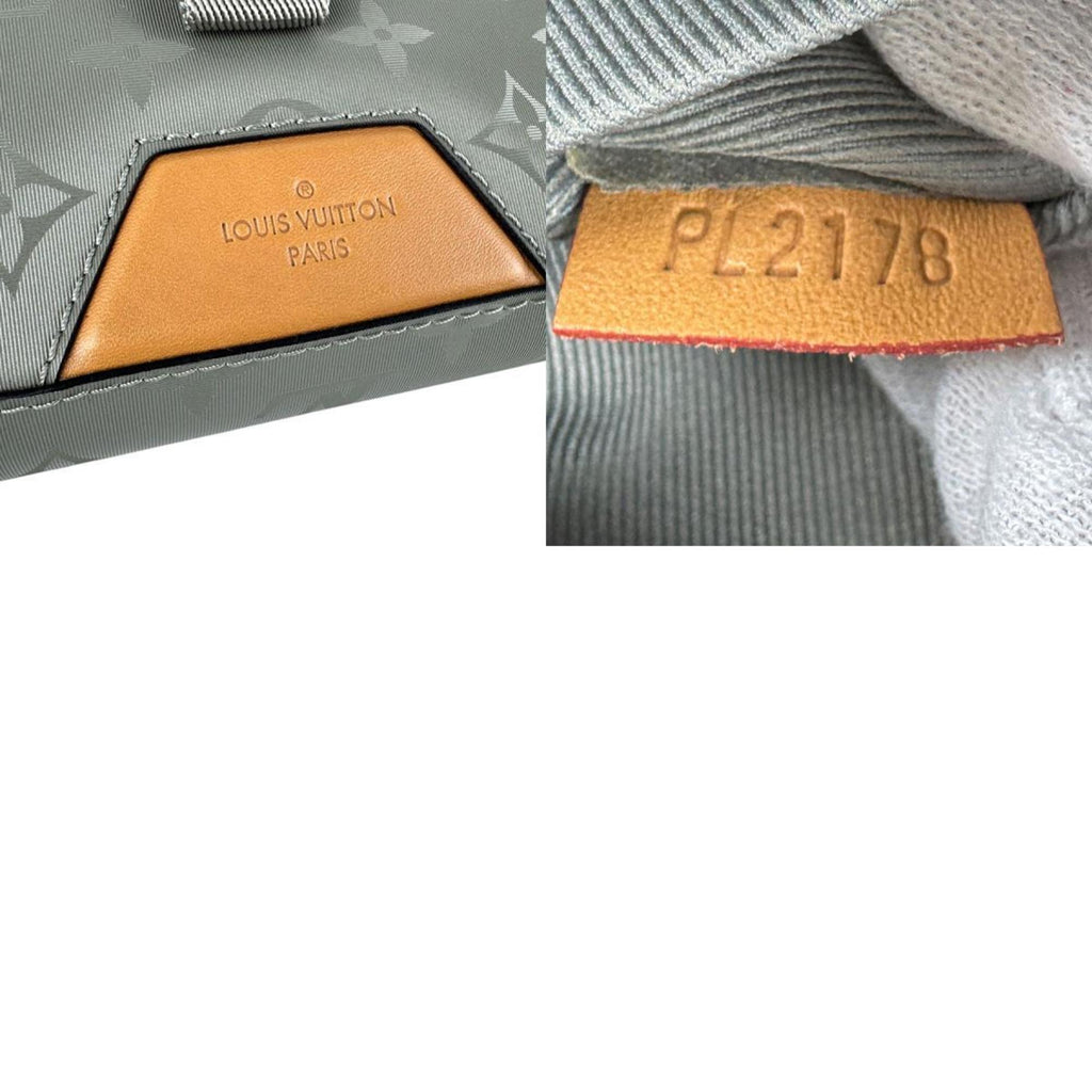 Louis Vuitton Gray Monogram Shoulder Bag (Pre-Owned)