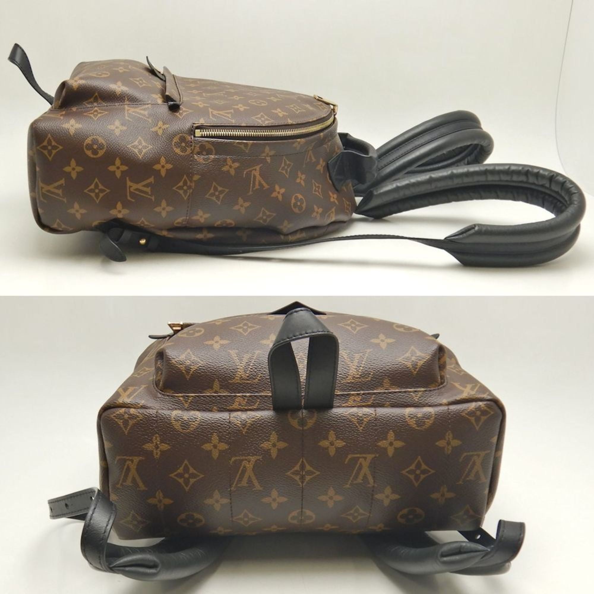 Louis Vuitton Monogram Brown Pvc Backpack (Pre-Owned)