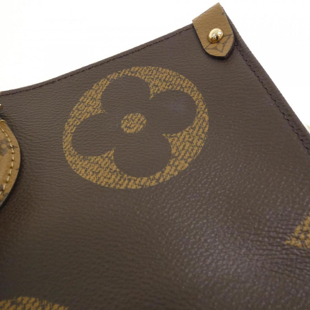 Louis Vuitton Marron Coated Canvas Handbag (Pre-Owned)