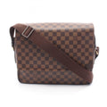 Louis Vuitton Brown Damier Canvas Coated Canvas Leather Shoulder Bag (Pre-Owned)