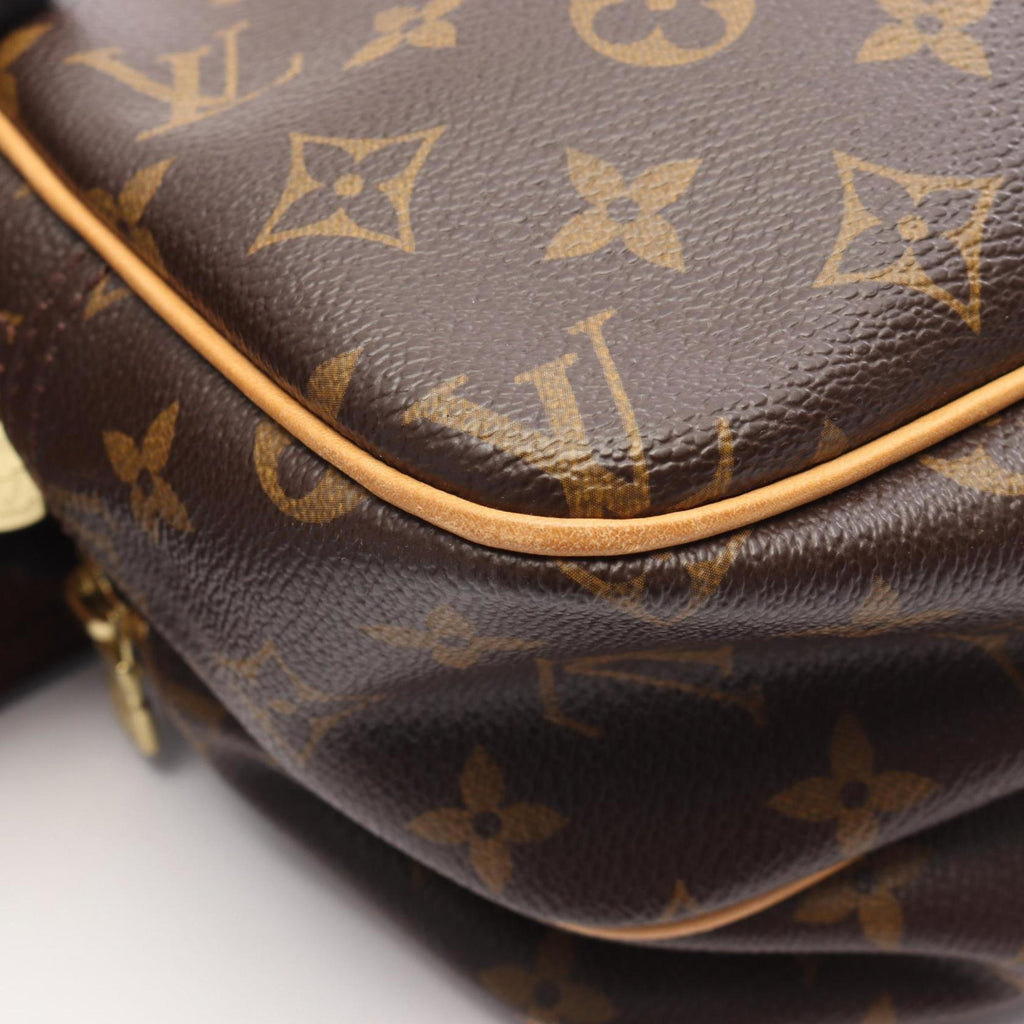 Louis Vuitton Brown Monogram Coated Canvas Shoulder Bag (Pre-Owned)