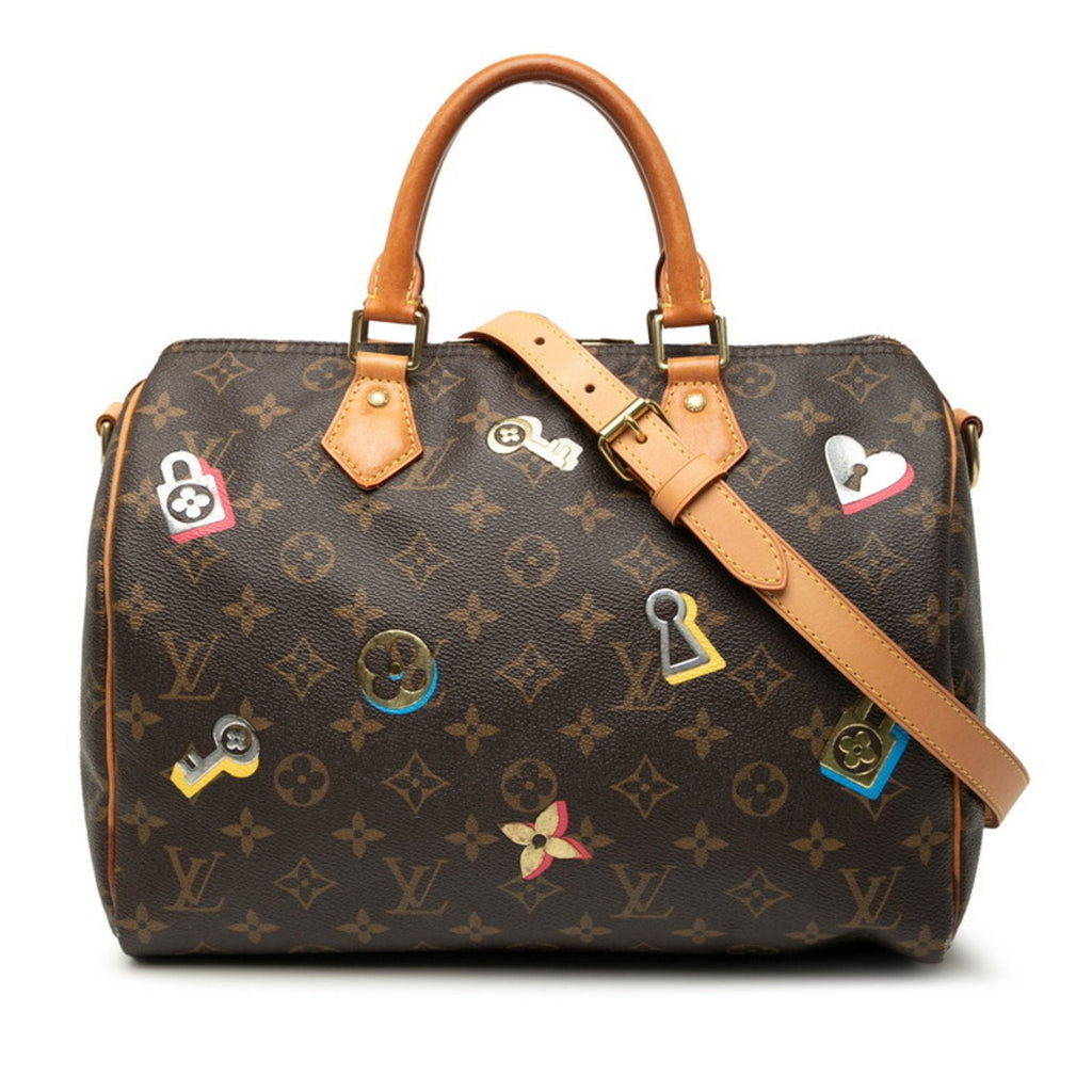 Louis Vuitton Monogram Brown Monogram Monogram Boston Bag Shoulder Bag (Pre-Owned)