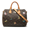 Louis Vuitton Monogram Brown Monogram Monogram Boston Bag Shoulder Bag (Pre-Owned)