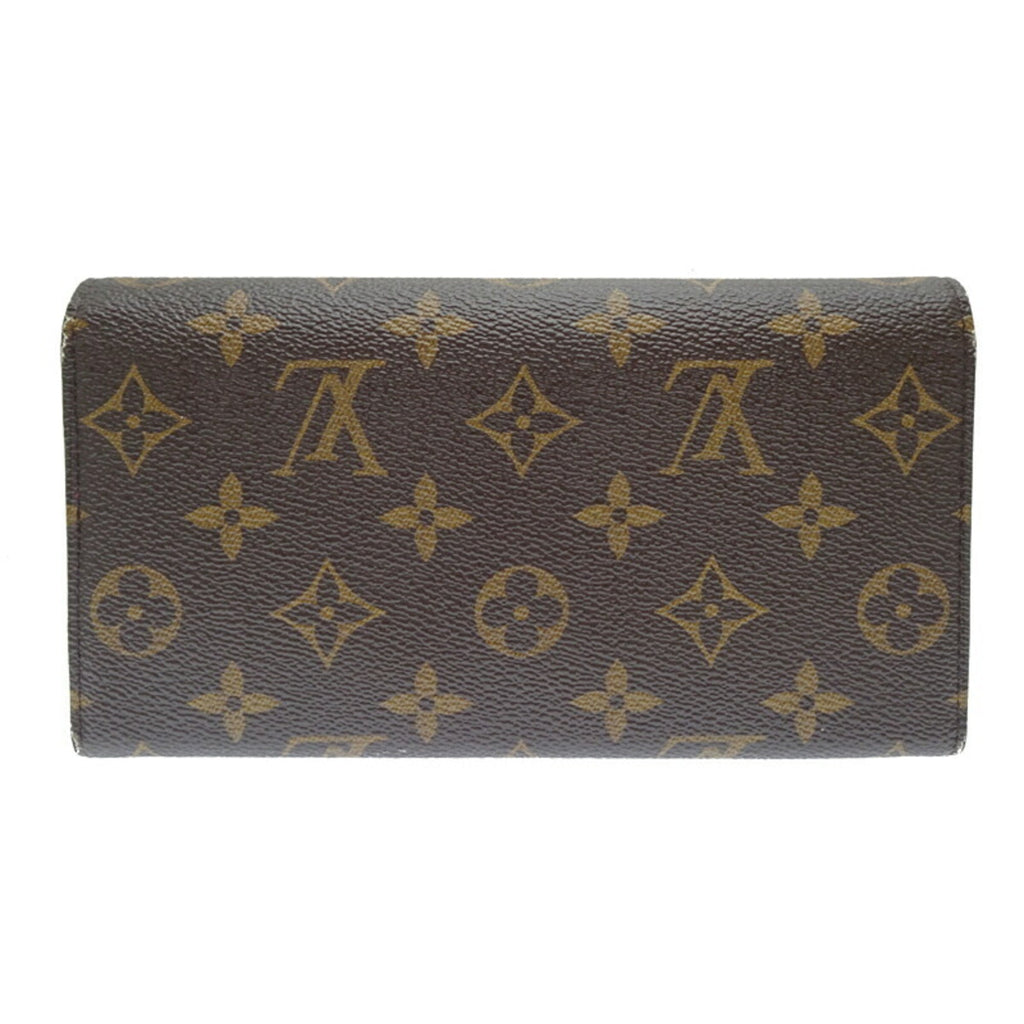 Louis Vuitton Brown Monogram Monogram Long Wallet (Tri-Fold) (Pre-Owned)